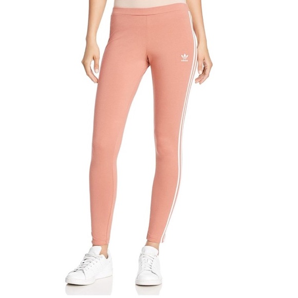 adidas leggings peach